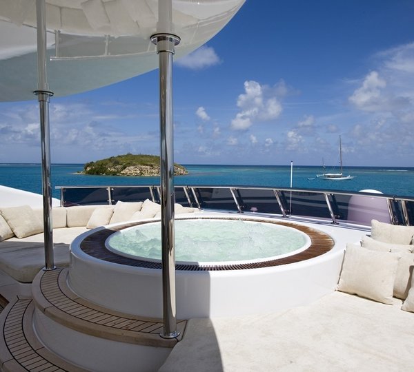 Jacuzzi Pool Aboard Yacht ODESSA