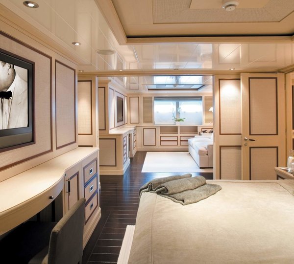Guest's Cabin On Board Yacht ODESSA
