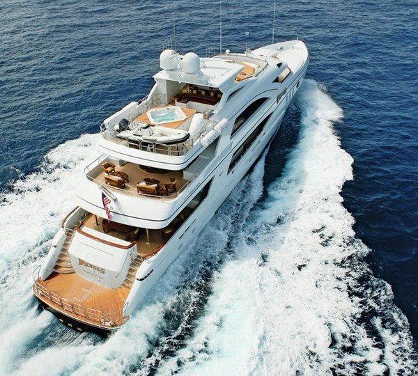 Aft Decks On Board Yacht WHEELS
