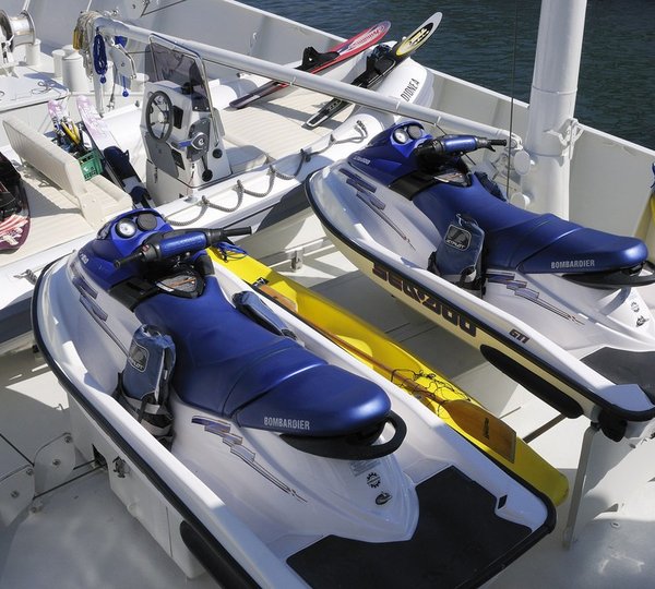 Water Toys On Board Yacht DIONEA