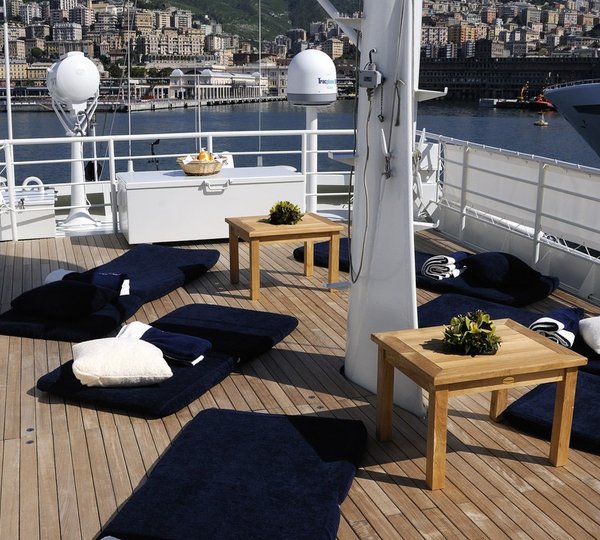 Deck On Board Yacht DIONEA