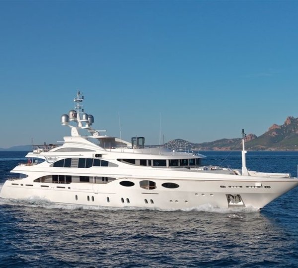 Overview: Yacht LATITUDE's Cruising Photograph