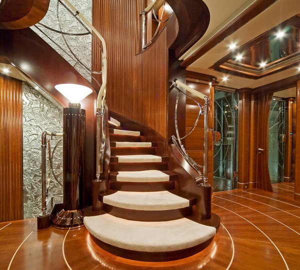 Lobby Aboard Yacht LATITUDE