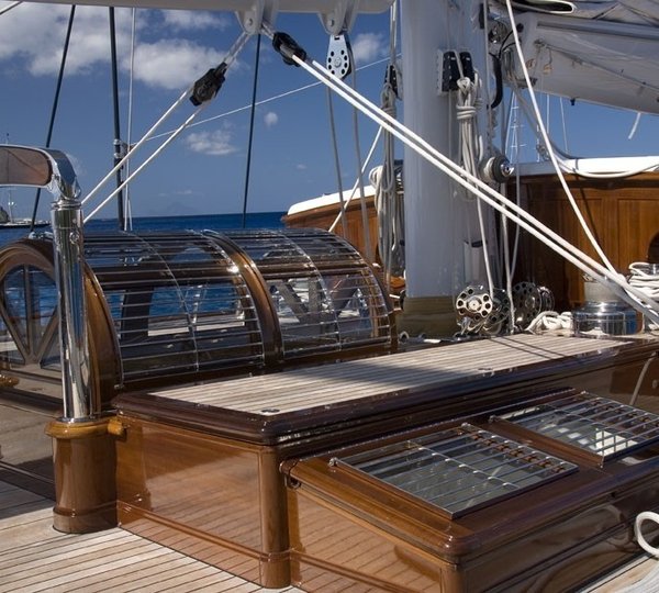 Deck On Yacht METEOR
