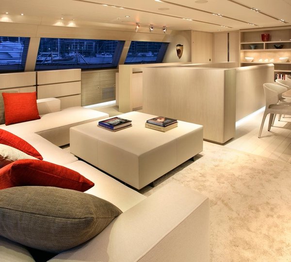 Saloon On Yacht RED DRAGON