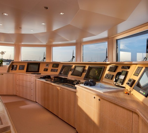 Bridgedeck On Yacht SUNRISE