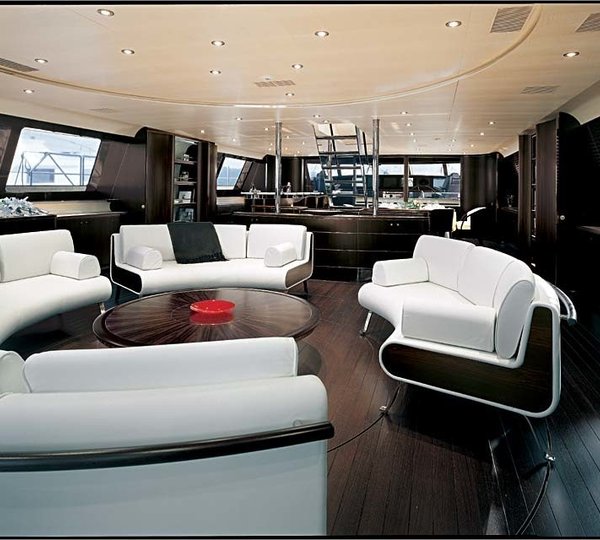 Premier Saloon Aboard Yacht PARSIFAL III