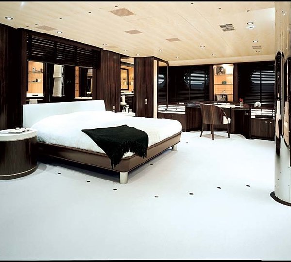 Main Master Cabin On Yacht PARSIFAL III