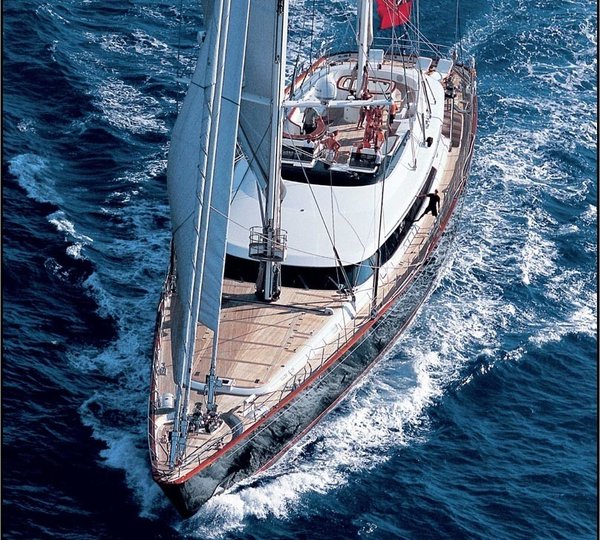 Forward Aspect: Yacht PARSIFAL III's Cruising Captured
