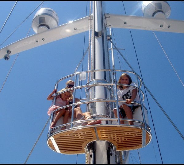 Crow's Nest On Yacht PARSIFAL III