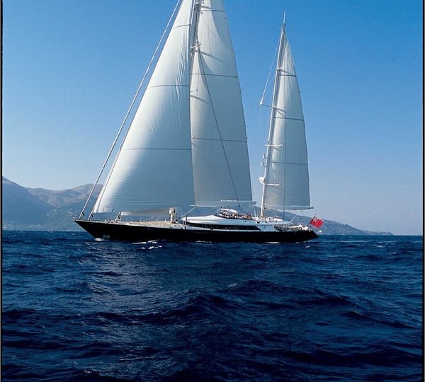 With Full Sail Aboard Yacht PARSIFAL III
