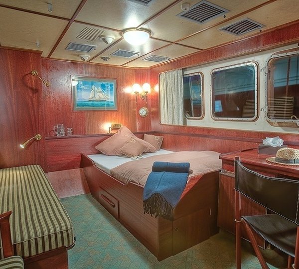 Guest's Cabin On Yacht SANSSOUCI STAR