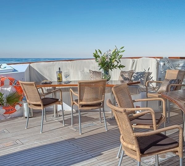 Sitting: Yacht SANSSOUCI STAR's Aft Deck Image