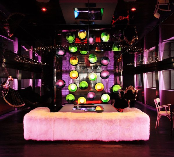 Light With Sound Installation On Board Yacht SEA FORCE ONE