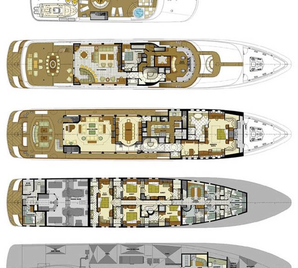 The 55m Yacht MUSTIQUE