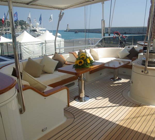 Fly-bridge Sitting On Board Yacht ZENJI