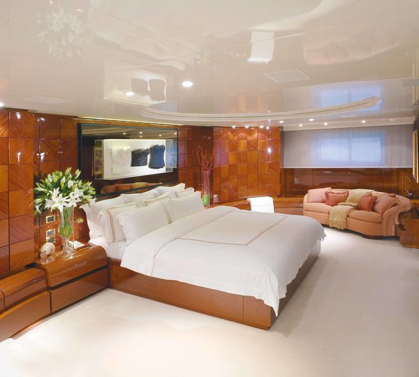 Main Master Cabin On Yacht BAD GIRL