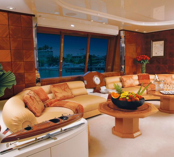 Saloon Sitting On Yacht BAD GIRL