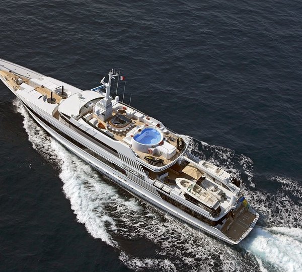 From Above Aspect: Yacht FAM's Cruising Image