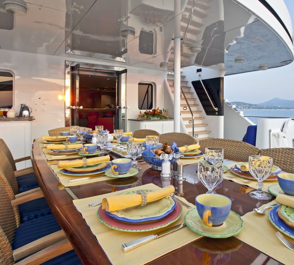 Furniture Set On Board Yacht FAM