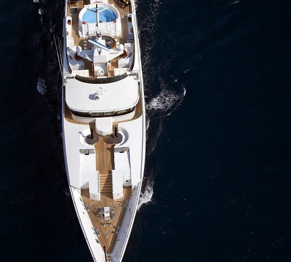 Forward From Above Aspect: Yacht FAM's Cruising Photograph