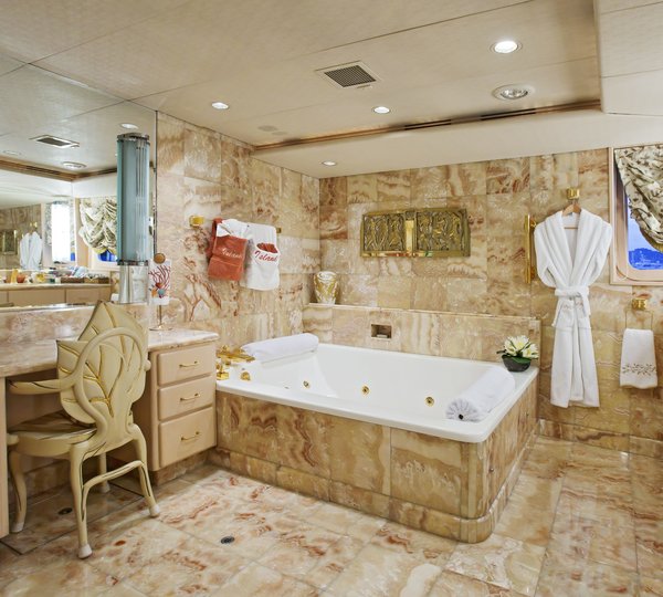 Main Master Bathroom On Board Yacht FAM