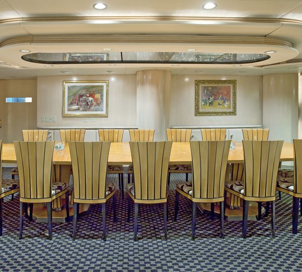 Conference Furniture On Board Yacht FAM