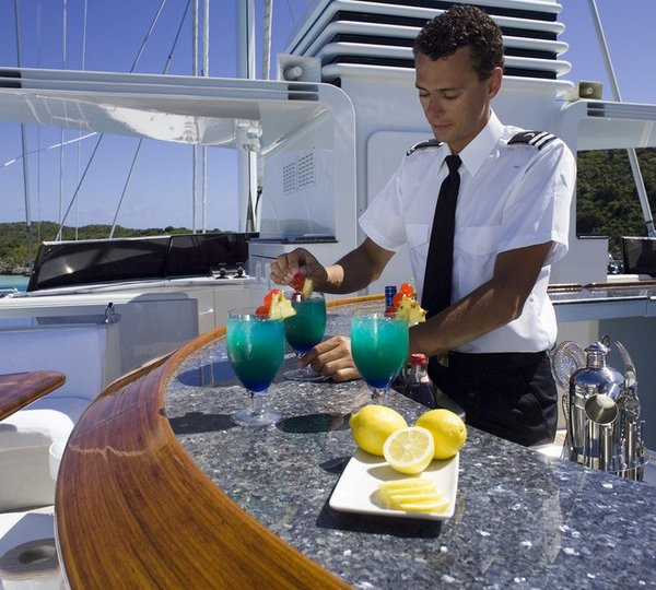Cocktail Drinks On Yacht FAM