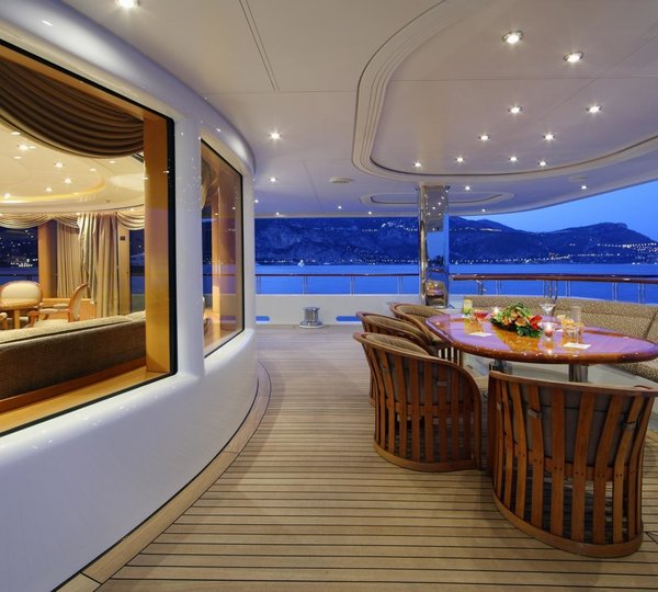 Premier Deck Aft On Yacht CAPRI