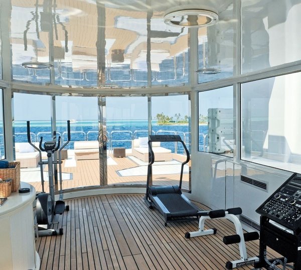Gym Aboard Yacht MAGNA GRECIA