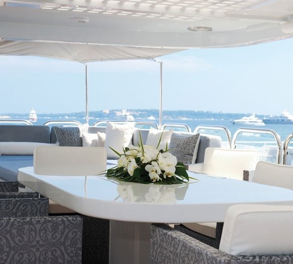 Deck Sitting On Board Yacht MAGNA GRECIA