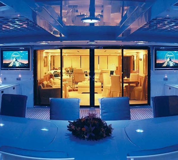 Deck Lighting On Yacht MAGNA GRECIA
