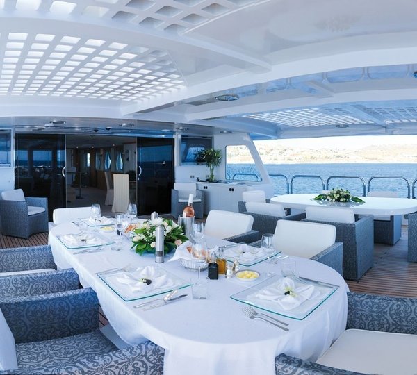 External Eating/dining On Yacht MAGNA GRECIA
