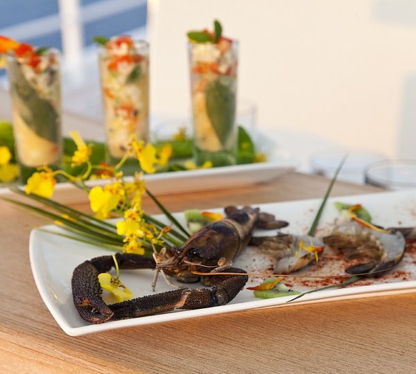 Gastronomy On Board Yacht SEAWOLF