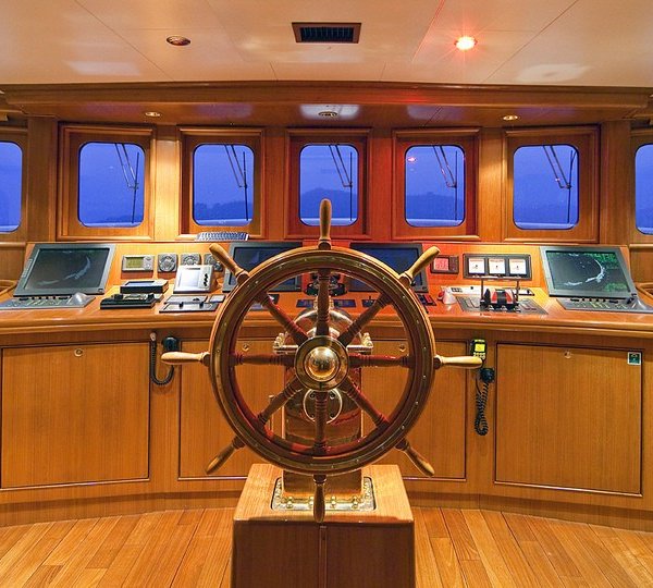 Bridgedeck Aboard Yacht SEAWOLF