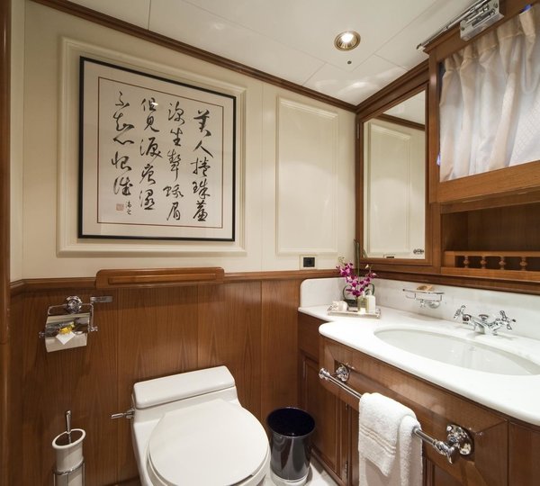 Personal Bath On Board Yacht SEAWOLF