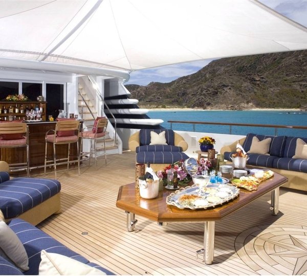 Aft Deck On Yacht PARAFFIN