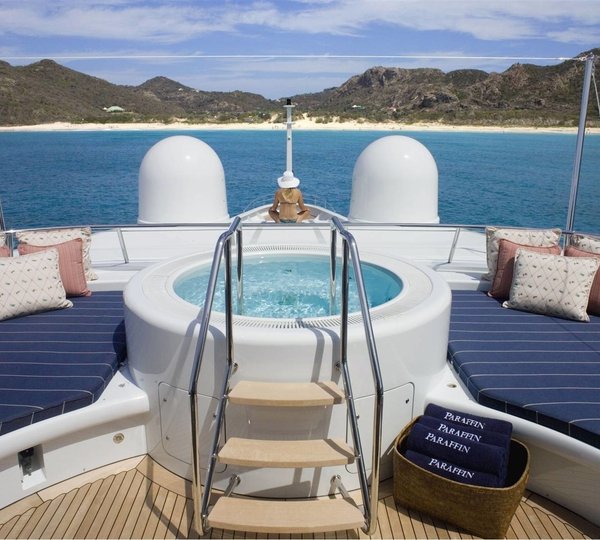Jacuzzi Pool Aboard Yacht PARAFFIN