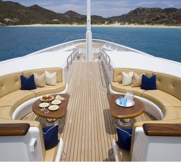 Sun Deck Sitting On Board Yacht PARAFFIN