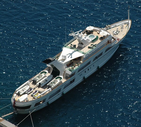 Stationary Aboard Yacht ESMERALDA