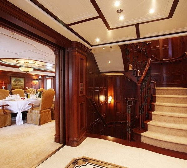 Eating/dining Saloon With Hall On Yacht NOMAD