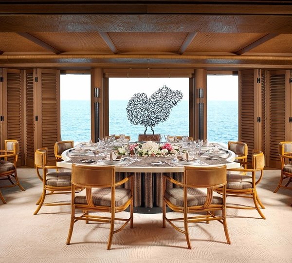 Inside Eating/dining On Yacht KOGO