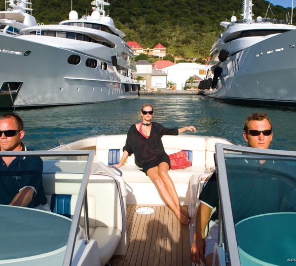 Ship's Tender On Board Yacht UTOPIA