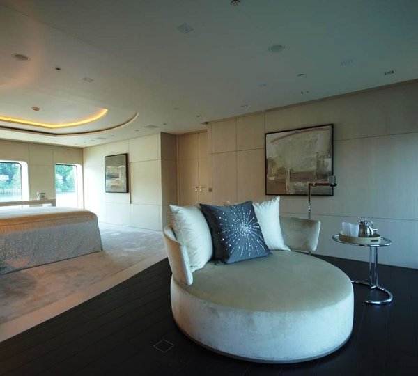 Main Master Lounging On Yacht SIREN