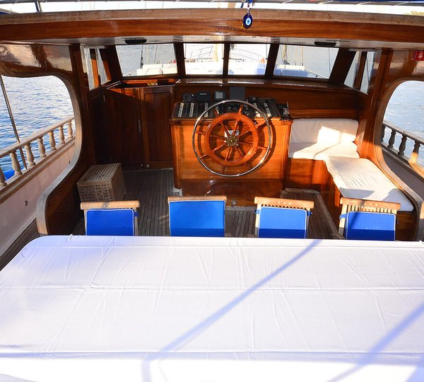 Dining Area On Aft Deck