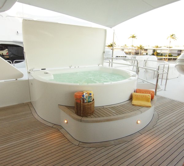 Jacuzzi On Upper Deck