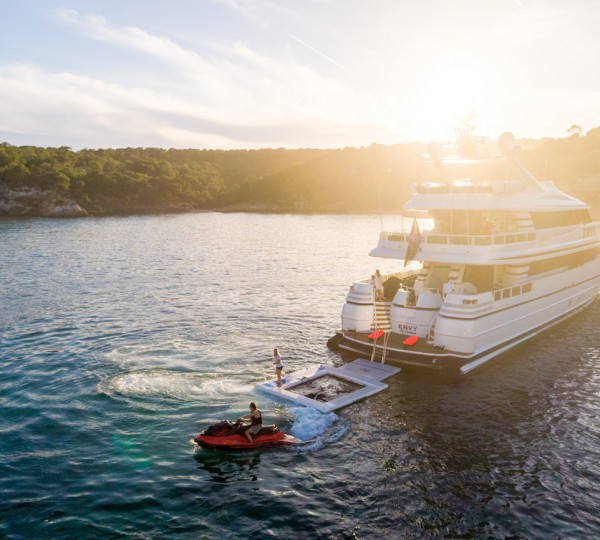 Luxury Yacht ENVY With Toys