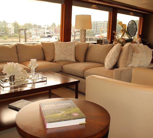 Main Salon With Sofas And Coffee Tables