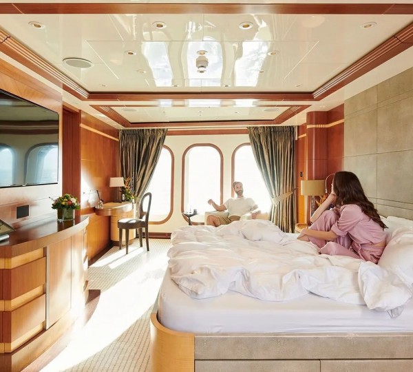 Relaxing In The Master Cabin