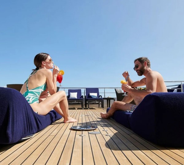 Relaxing On The Deck